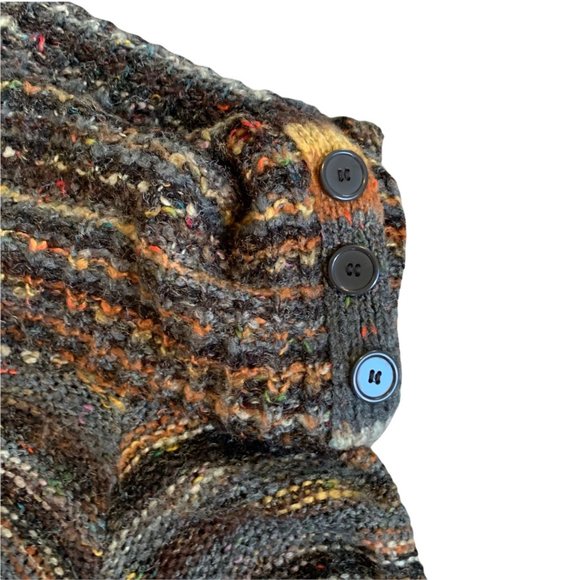 Verve Ami Boho Woven Knit Cowl Neck Sweater - Picture 5 of 6